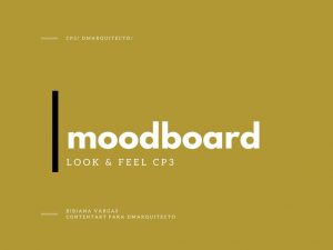 Moodboard: el comienzo del diseño DM-Arquitecto